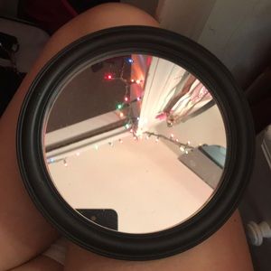 Black Circle Mirror